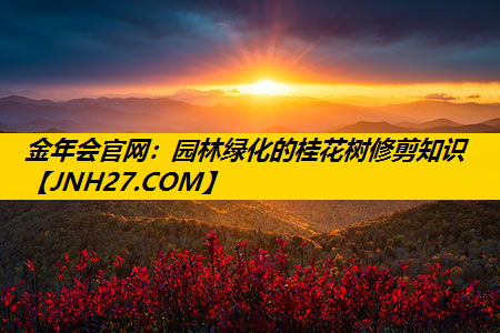 园林绿化的桂花树修剪知识